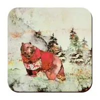 Подставка под горячее С Новым годом! Наилучшего Вашей семье!