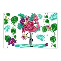 Доска разделочная Подставка под горячее Фламинго 18х28см (ассортимент)