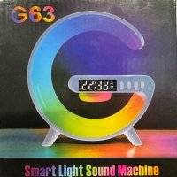 Светильник G с часами и беспроводной зарядкой Светильник G с часами и беспроводной зарядкой