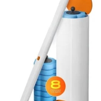 Ершик для унитаза бесконтактный со сменными насадками