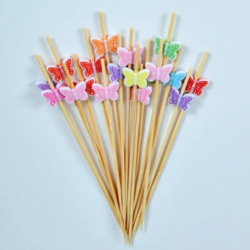 Шпажки для канапе Бабочки 24 шт