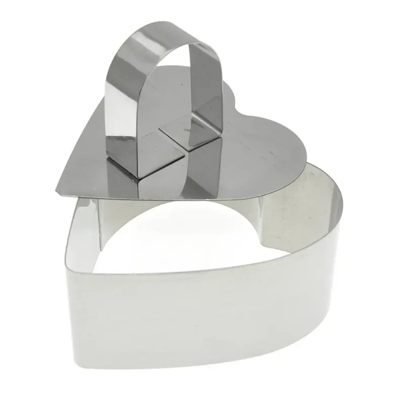 Кулинарная форма "Сердце" с крышкой-прессом