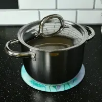 Доска разделочная Пионы и птички 20 см