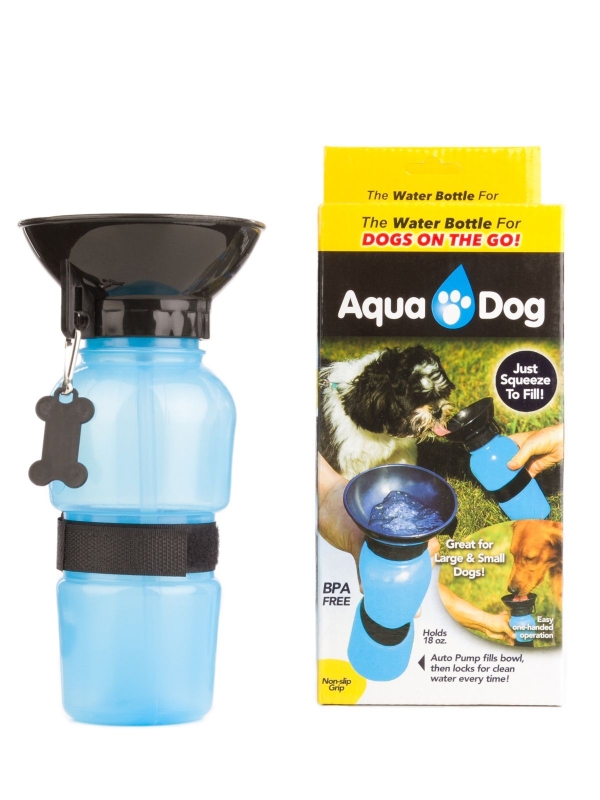 Поилка для собак для прогулок