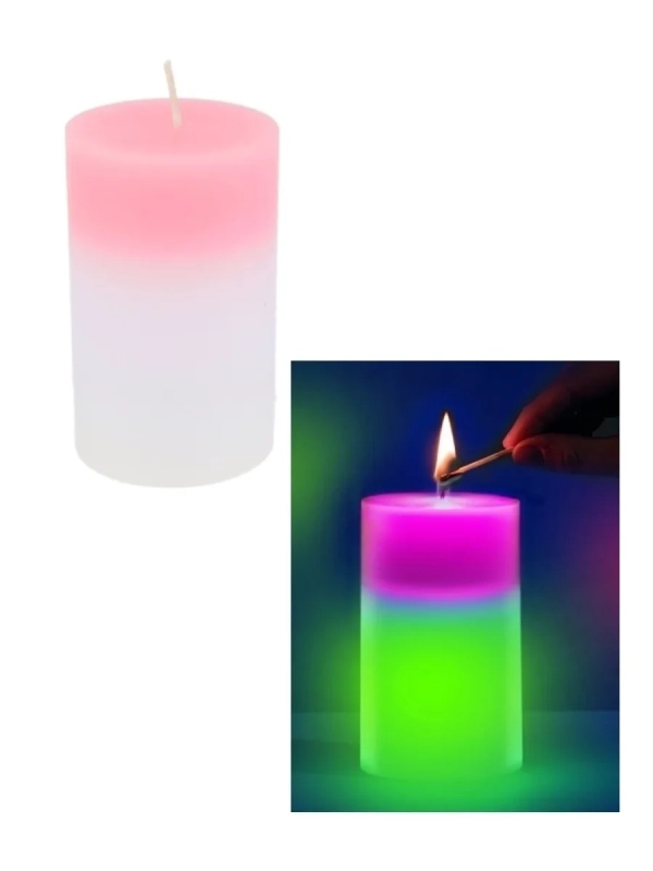 Восковая светодиодная свеча (цвет в ассортименте) Восковая светодиодная свеча (цвет в ассортименте)