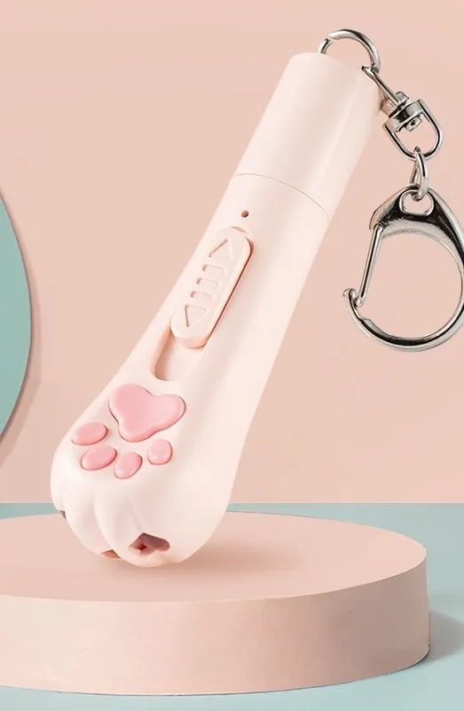 Лазерная игрушка-кошачья лапка (цвет в ассортименте) Лазерная игрушка-кошачья лапка (цвет в ассортименте)