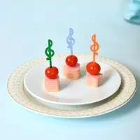 Шпажки для канапе Скрипичный ключ 20 шт