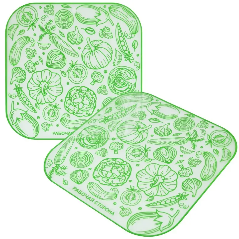 Доска разделочная Овощи 28х28 см