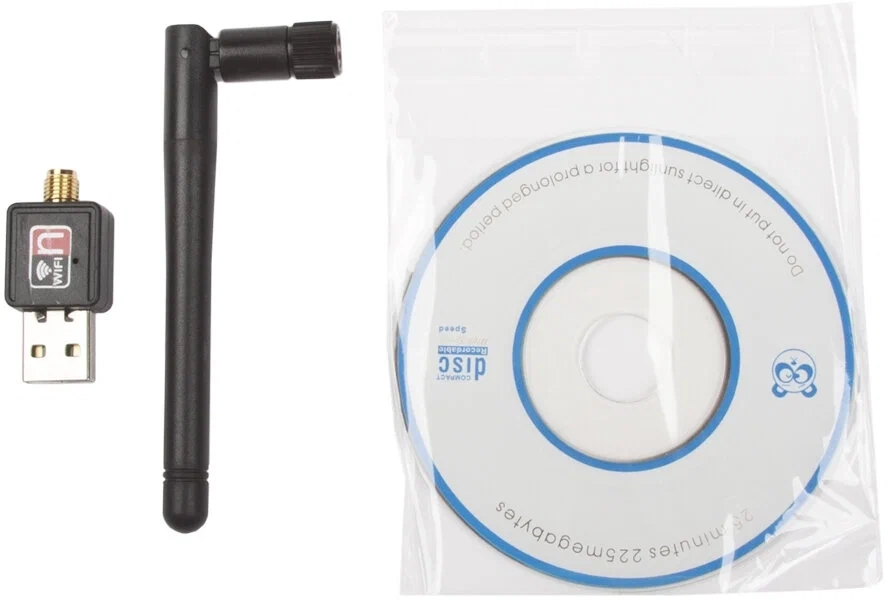 Wi-Fi-адаптер для компьютера 300 Мбит-с Wi-Fi-адаптер для компьютера 300 Мбит-с