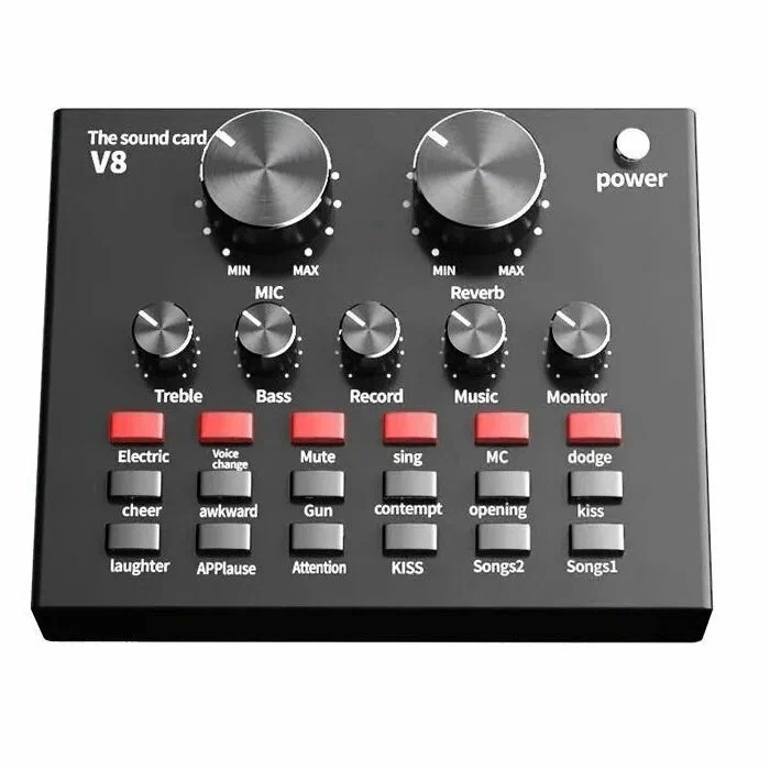 Внешняя звуковая карта V8