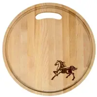 Доска разделочная с желобками Мустанг 28 см