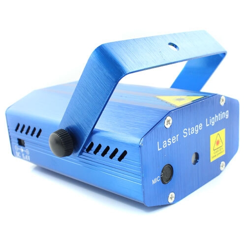 Лазерный проектор для вечеринки светомузыка (цвет в ассортименте)