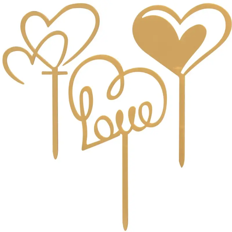 Топпер Любовь 3шт