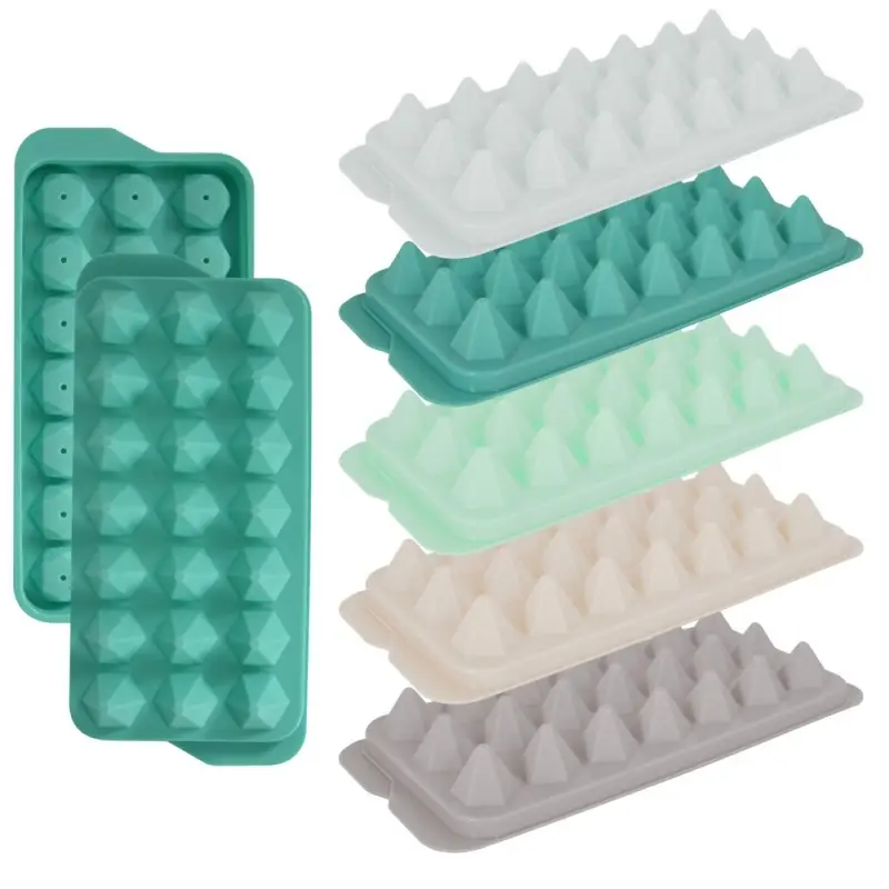 Форма для льда Даймонд 21 ячейка (ассортимент)