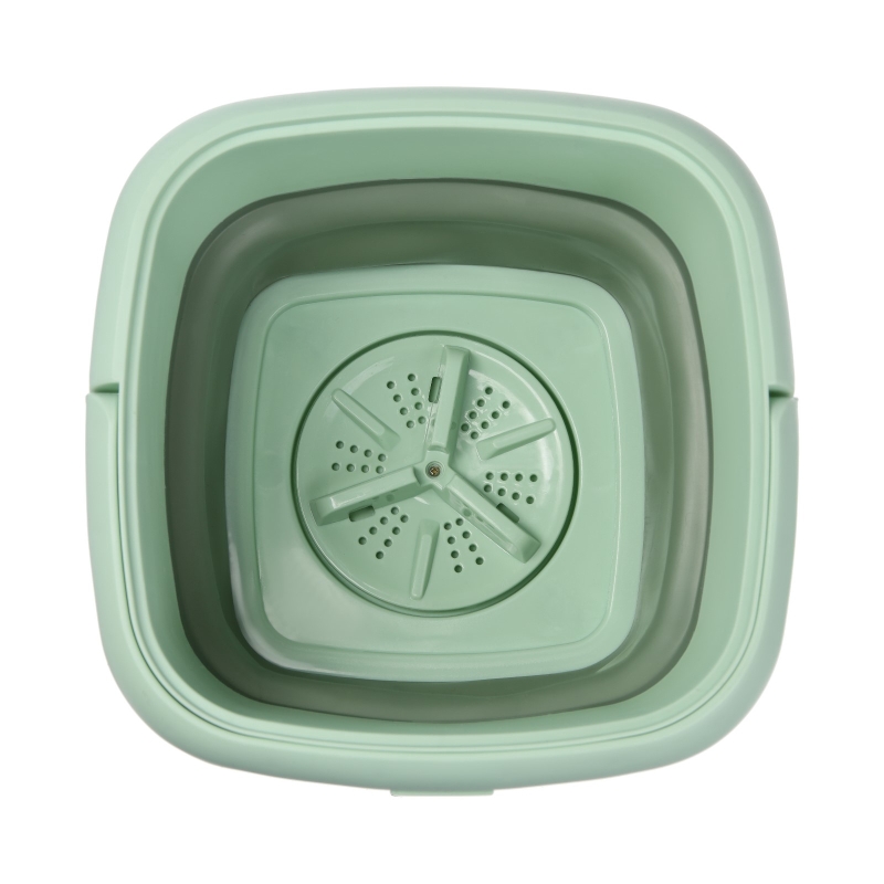 Портативная мини-стиральная машина с ведром 6 л (цвет в ассортименте)