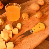 Вилка для сервировки сыра Сырный ломтик