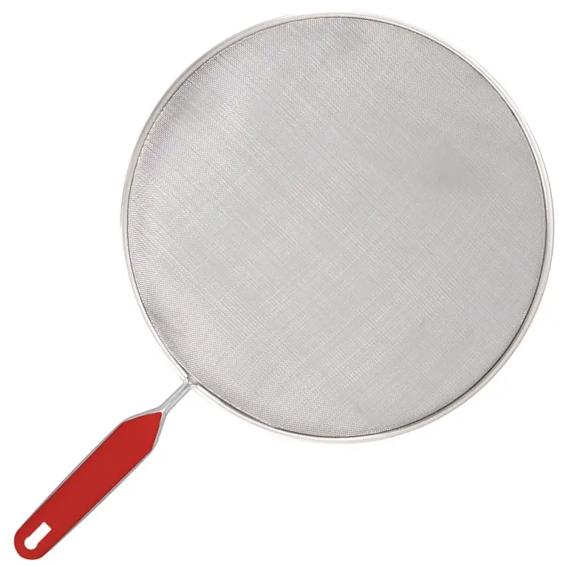 Сито плоское с ручкой Экран от брызг диаметр 24см