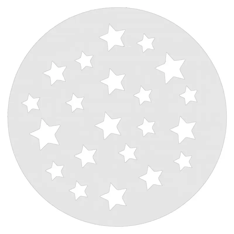 Трафареты для торта набор 6 шт диаметр 17,5 см