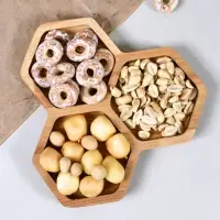 Менажница Соты 3 ячейки