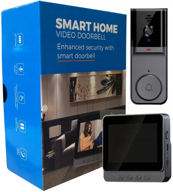 Видеодомофон дверной Doorbell M10 (цвет в ассортименте)