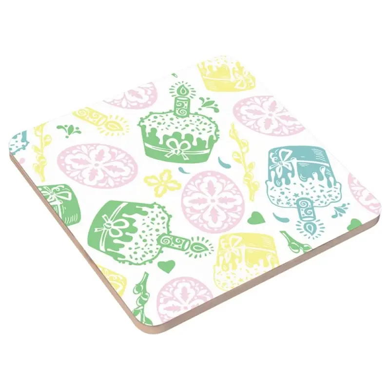 Подставка под горячее Цветная Пасха 14х14 см (ассортимент)