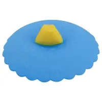 Силиконовая крышка присоска для чашек и банок Фруктовый ломтик (ассортимент)