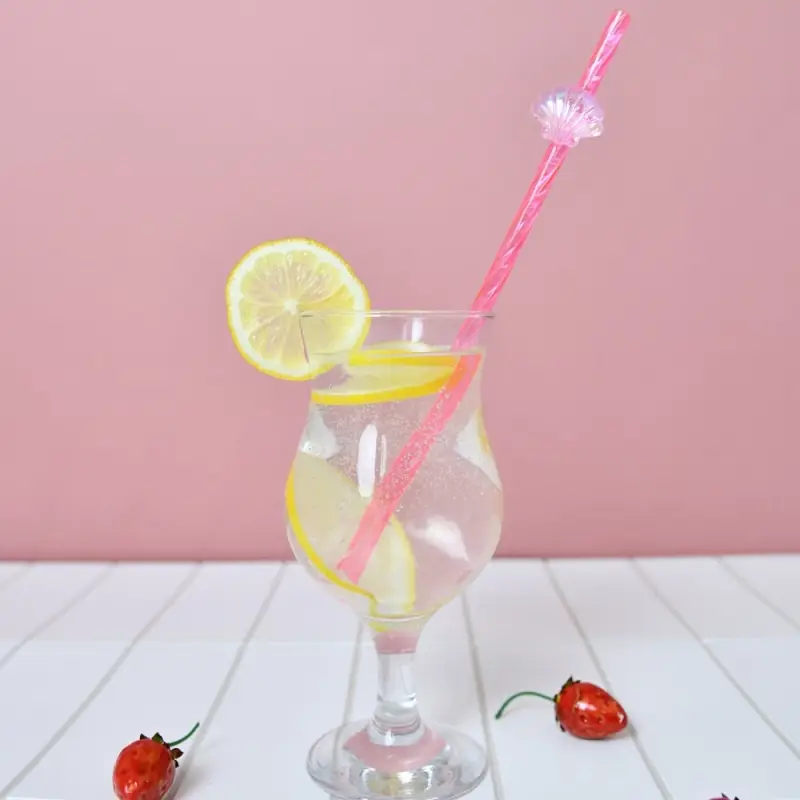 Трубочки для коктейля Ракушки 4 шт