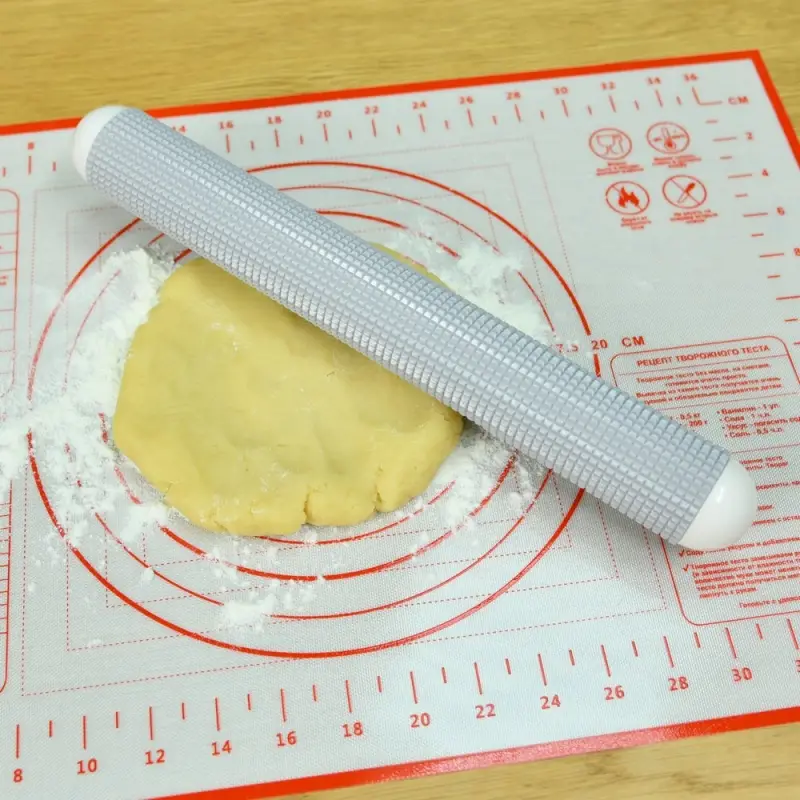 Скалка рифленая длина 27 см