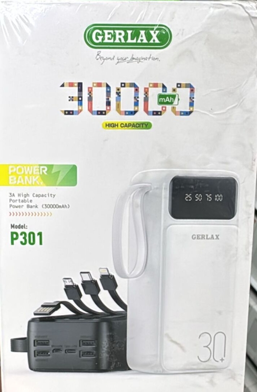 Повербанк Р301 30000mAh (цвет в ассортименте)