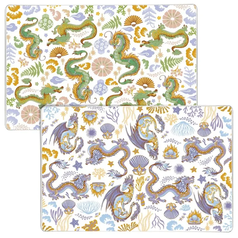 Подставка под горячее Дзен Дракон 18х28 см (ассортимент)