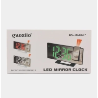 Часы настольные электронные с проекцией (цвет в ассортименте)