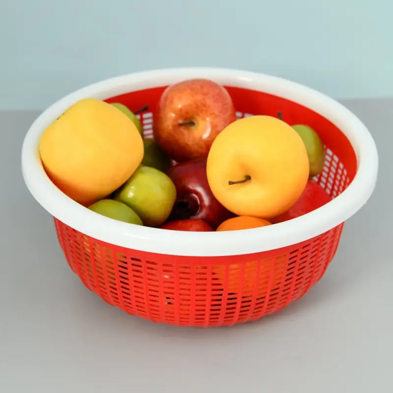 Миска-дуршлаг Ободок диаметр 29 см (ассортимент)