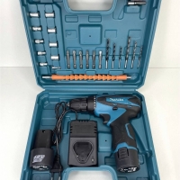 Шуруповерт Makita аккумуляторный 12V  24 Нм  2 АКБ (цвет в ассортименте)