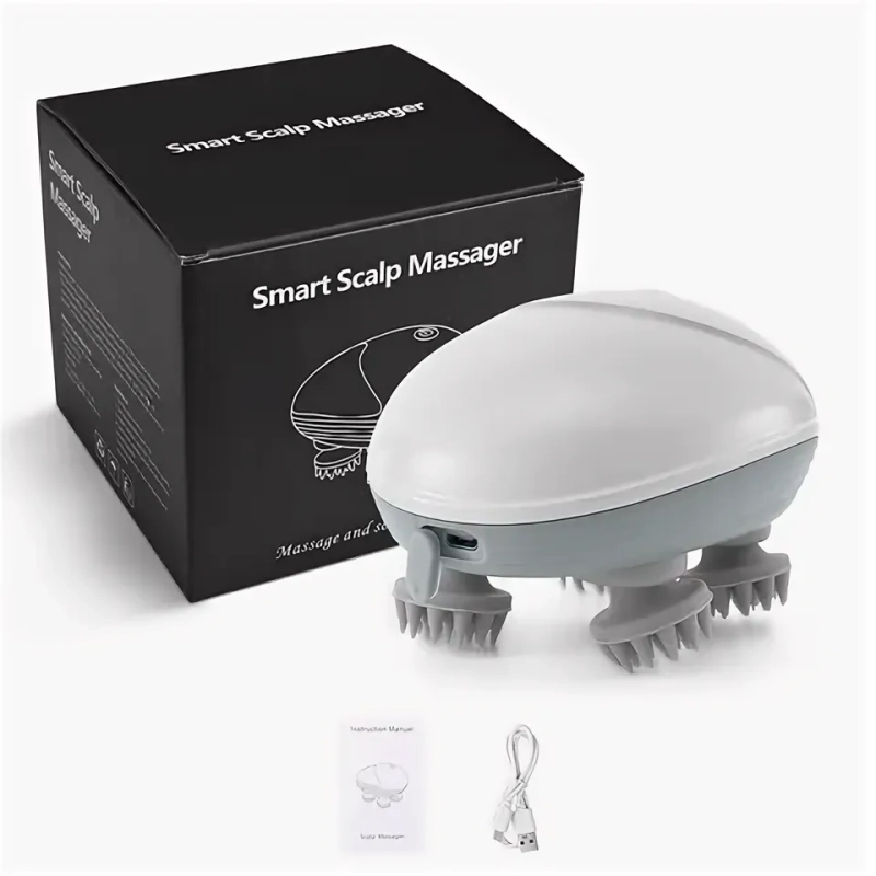 Массажер электрический для головы шеи лица и тела