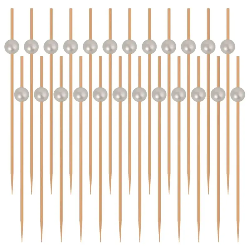 Шпажки для канапе Бусинки 24 шт
