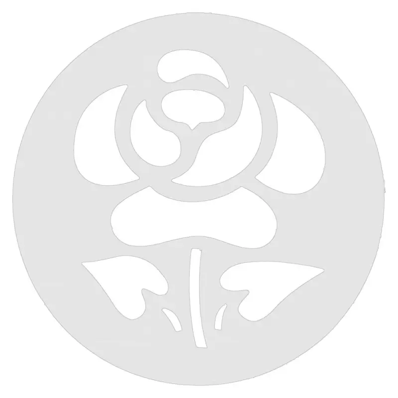 Трафареты для торта набор 6 шт диаметр 17,5 см