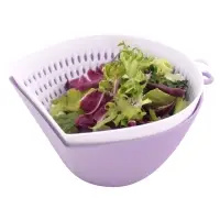 Дуршлаг с миской Дабл 500мл (ассортимент)