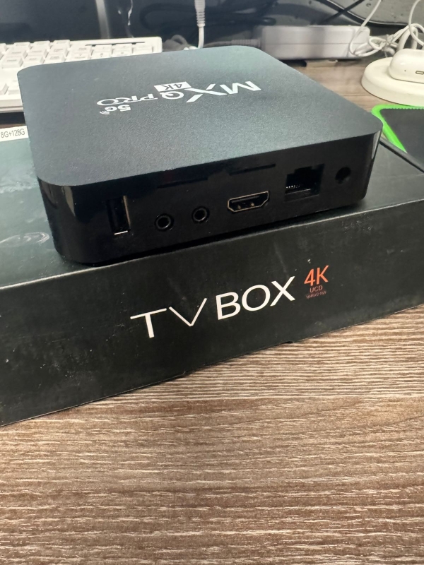 Смарт ТВ приставка MX Pro 4K 8/128 Wi-Fi