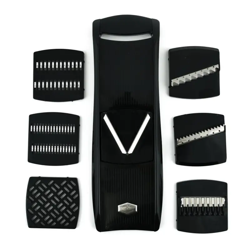 Терка с 7 насадками черная