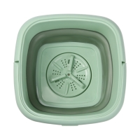 Портативная мини-стиральная машина с ведром 6 л (цвет в ассортименте)