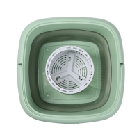 Портативная мини-стиральная машина с ведром 6 л (цвет в ассортименте)