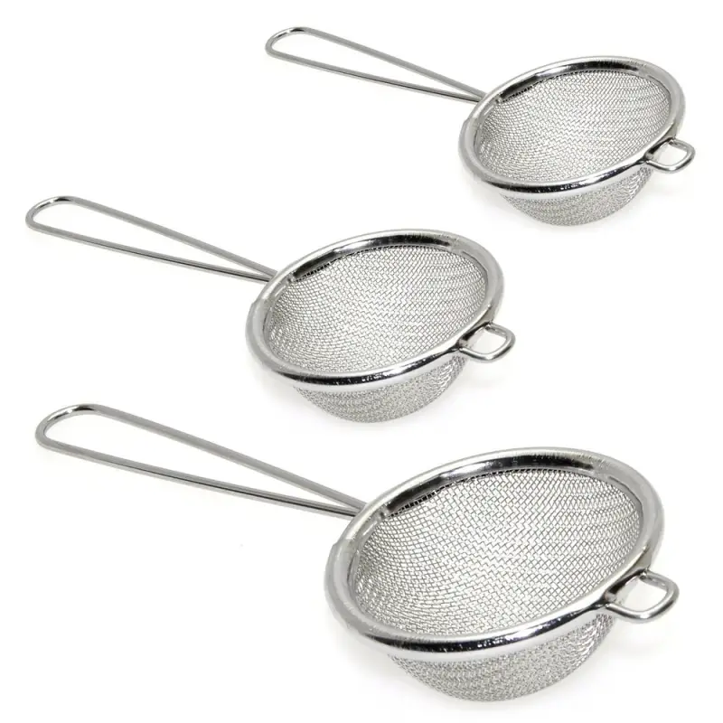 Сито набор 3 шт диаметр 7см 8см 9см