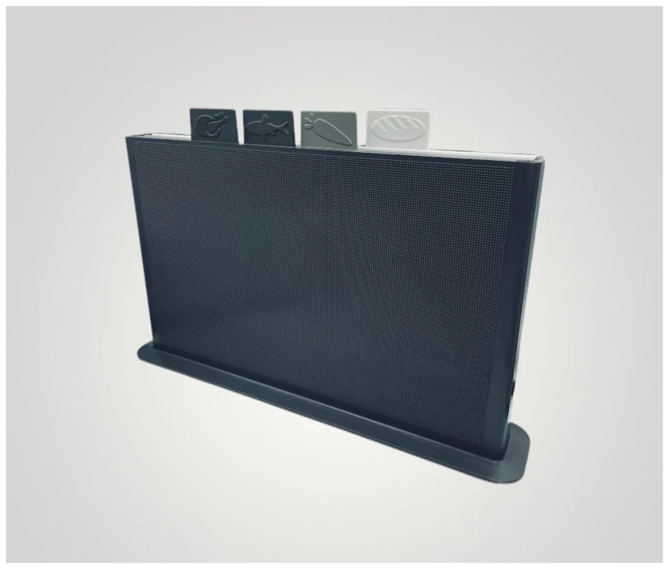 Набор разделочных досок 4 шт черные