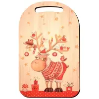 Доска разделочная Новогодняя шутка 29х18см