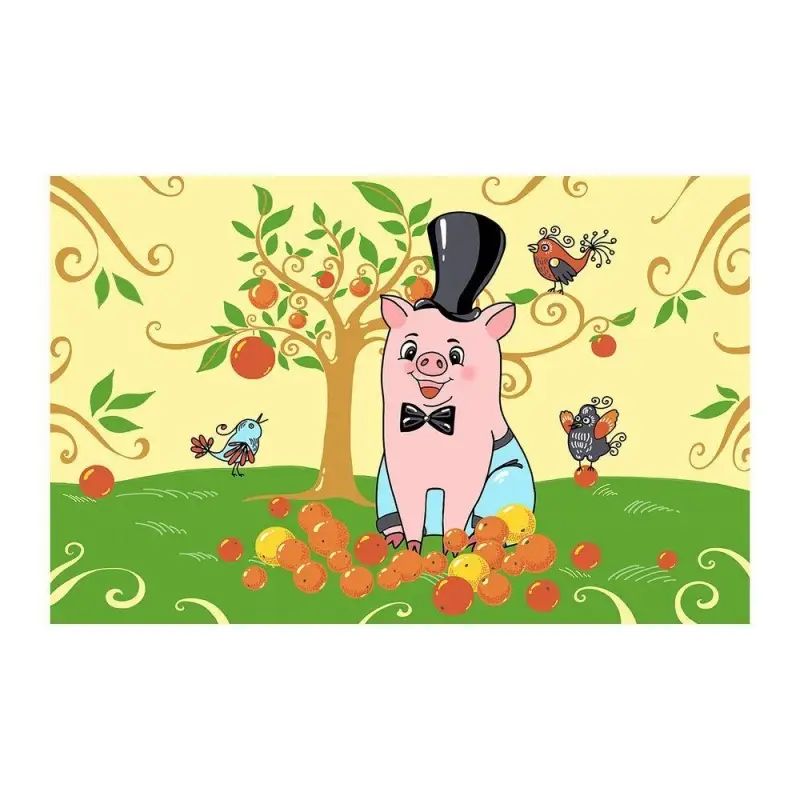 Подставка под горячее Милые свинки 18х28см (ассортимент)