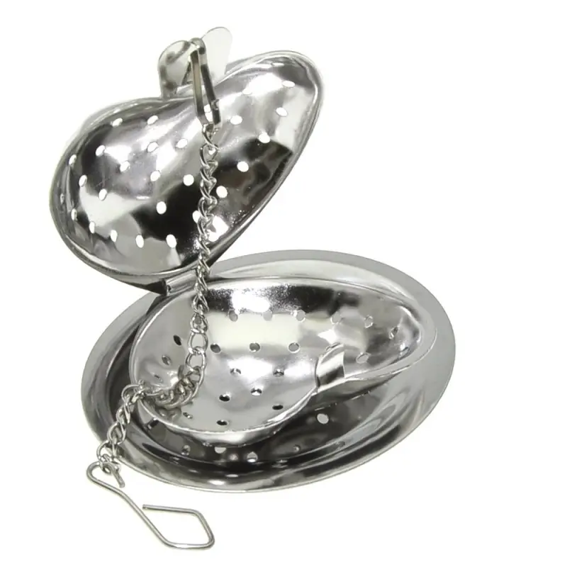 Ситечко для чая Сердце с подставкой