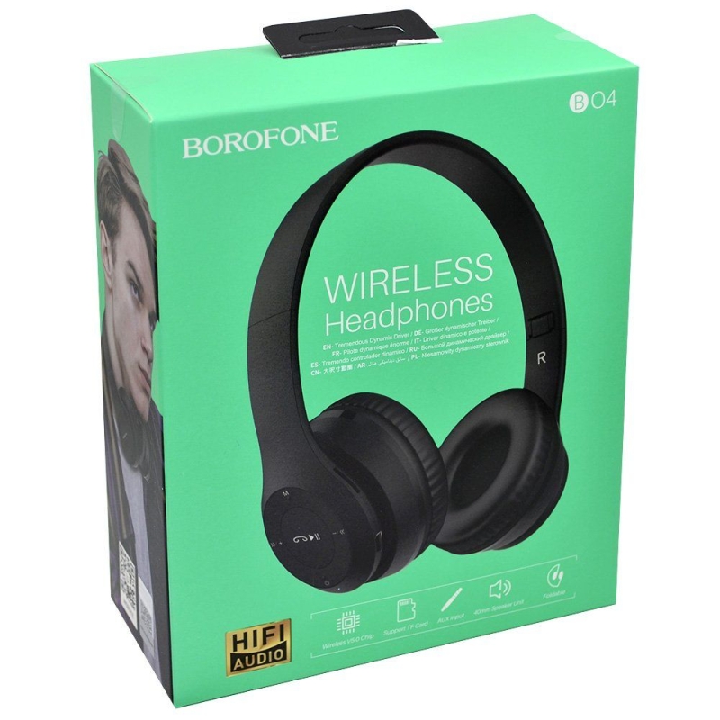 Наушники беспроводные Borofone BO4 Наушники беспроводные Borofone BO4