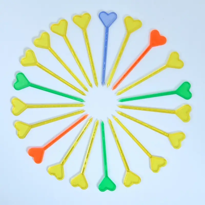 Шпажки для канапе Сердечки 20 шт