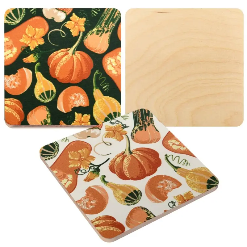 Подставка под горячее Тыквы 14х14 см (ассортимент)