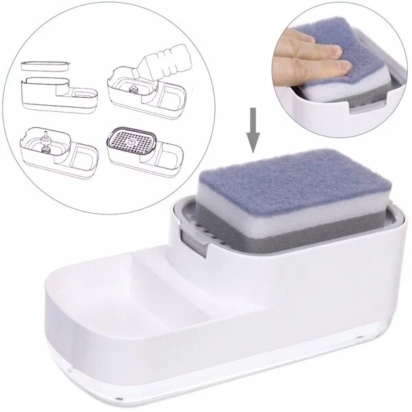 Подставка под губку с дозатором